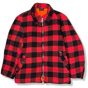 Vintage Reversible Plaid Hunting Jacket